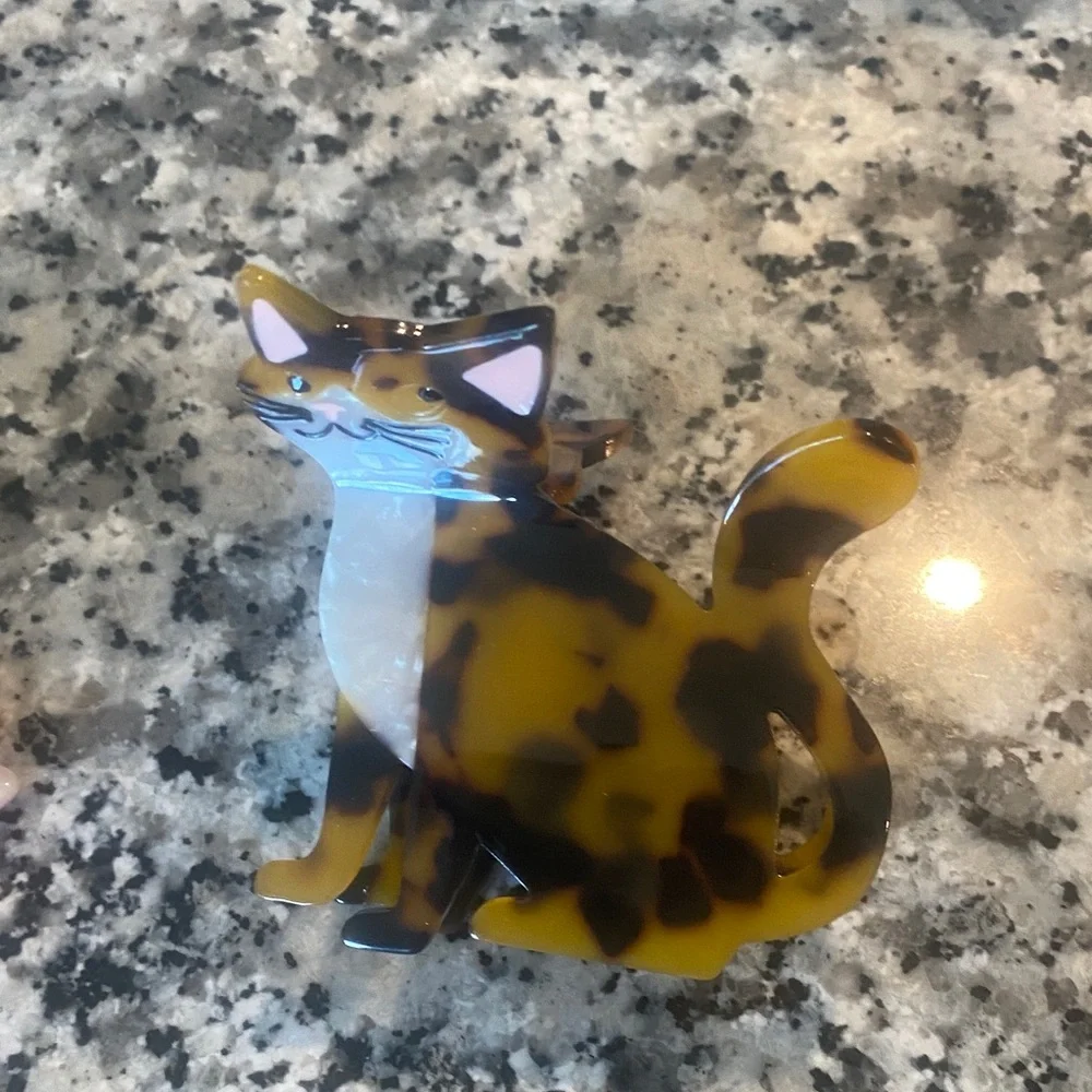 Set of 2 cat hair claws